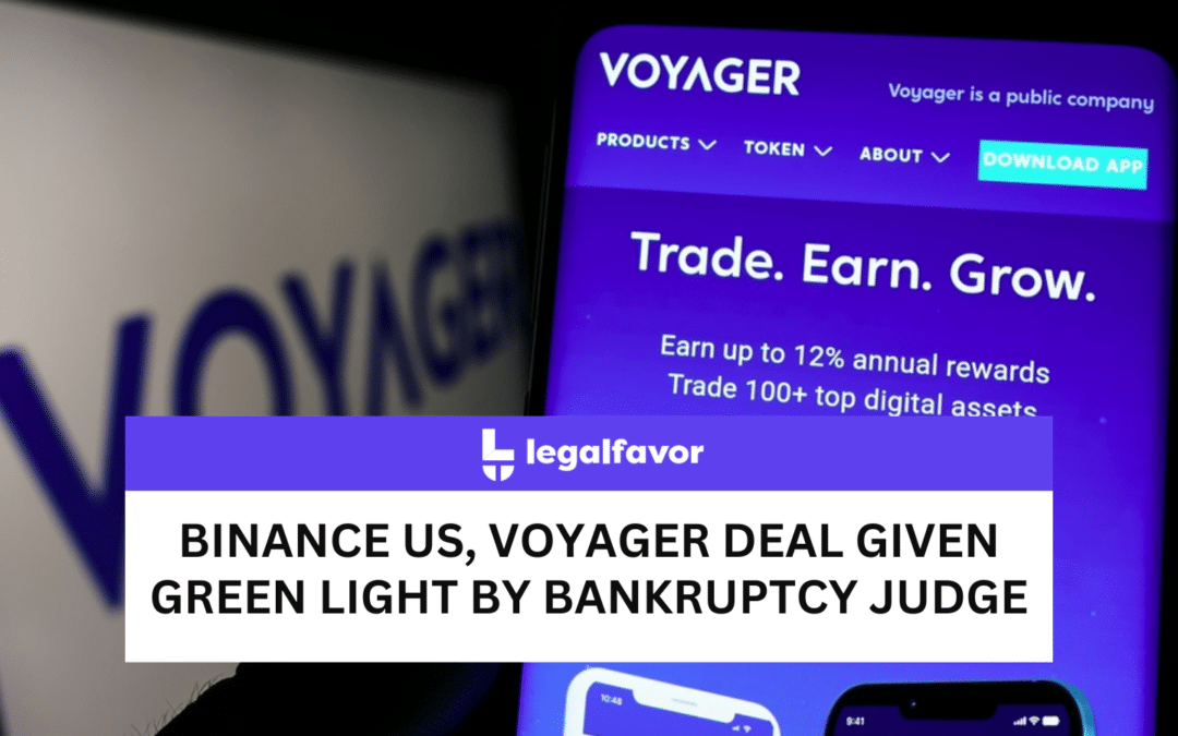 Binance US, Voyager Deal Given Green Light